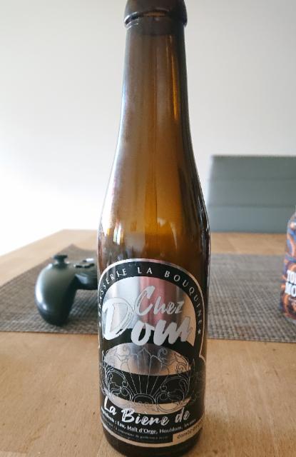 La Bière De Chez Dom 5.9%, Brasserie La Bouquine, France