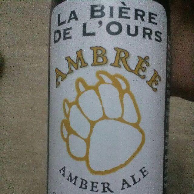 Ambrée 5.5%, La Brasserie De L'Ours [Closed], France