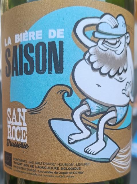la bière de saison 5.5%, Brasserie San Rocé, France