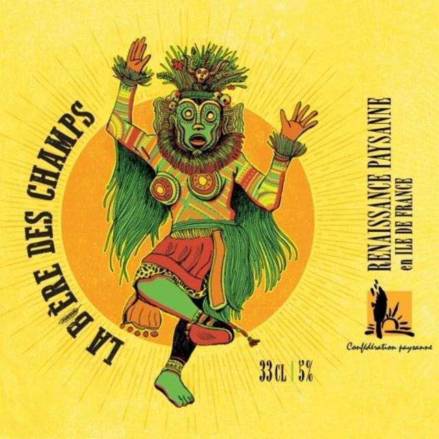 La Bière Des Champs 5.0%, Brasserie Parisis, France