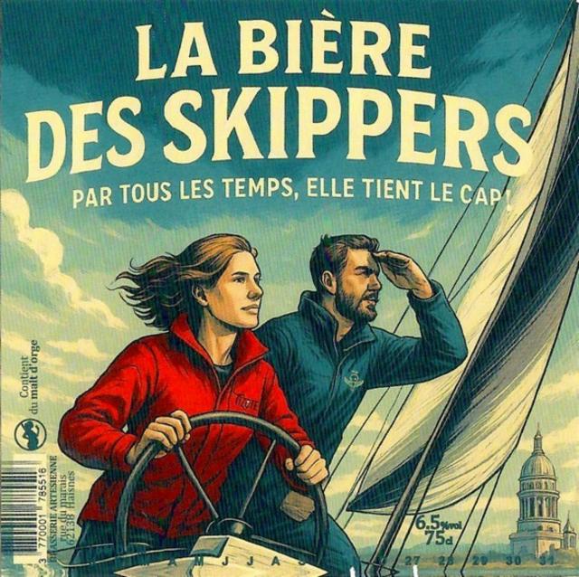 La Bière Des Skippers 6.5%, Brasserie Artésienne, France
