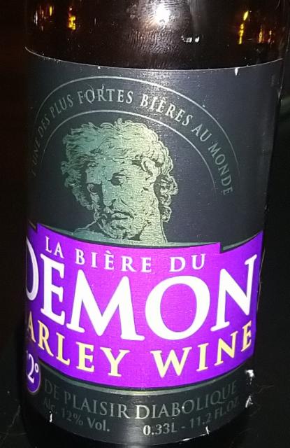 La Bière Du Démon Barley Wine 12.0%, Brasserie Goudale (De Gayant), France