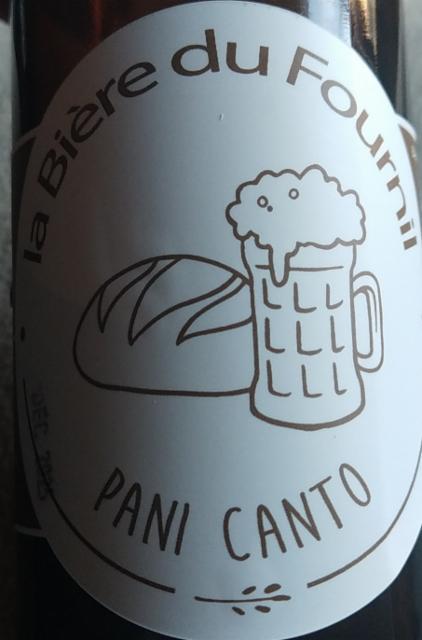La Bière du Fournil Pani Canto 5.0%, La Font Du Vert (La Faradelle), France