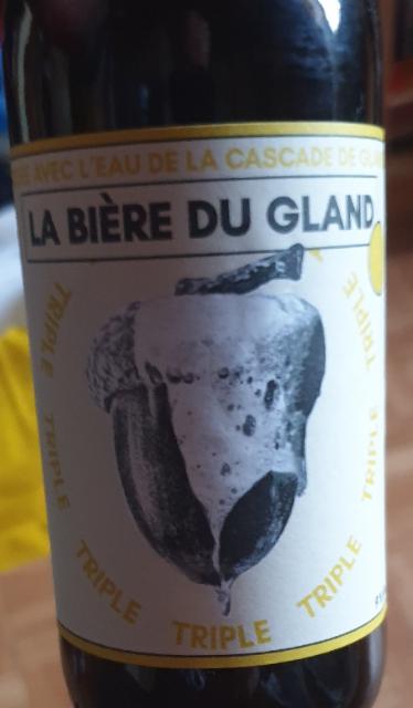 LA BIERE DU GLAND TRIPLE, Brasserie Du Gland