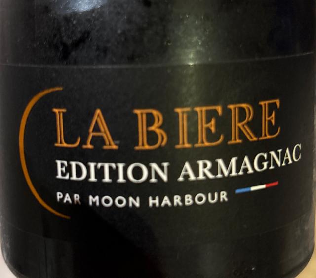 La bière Édition Armagnac, Distillerie Moon Harbour
