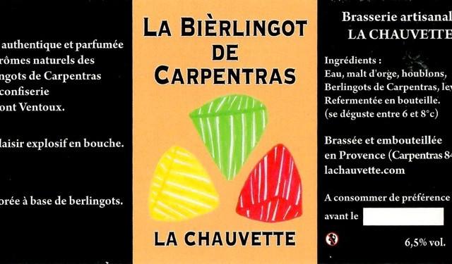 La Bièrlingot De Carpentras 6.5%, La Chauvette, France