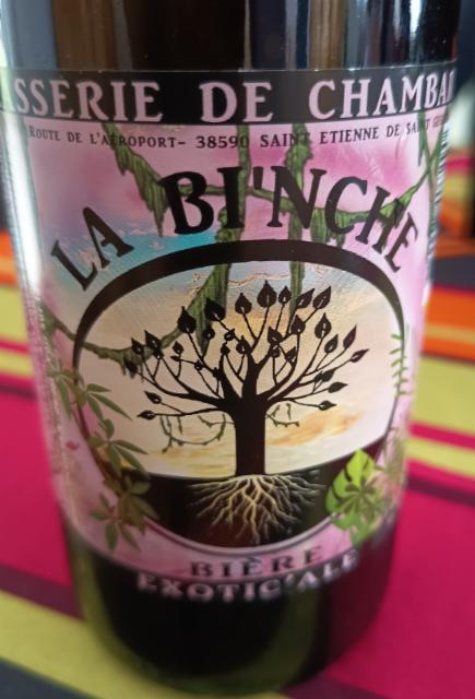 la bi'nche Exotic'ale, Brasserie De Chambaran (La Bi'nche)