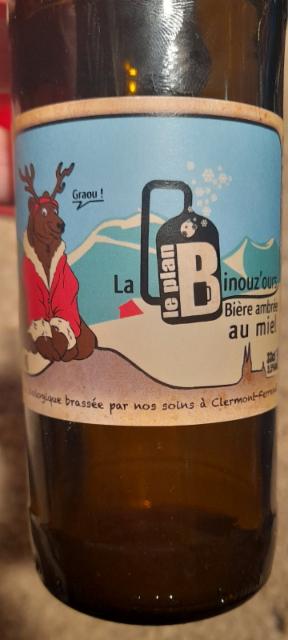 La Binouz'ours Au Miel 5.5%, Bières Le Plan B [Closed], France