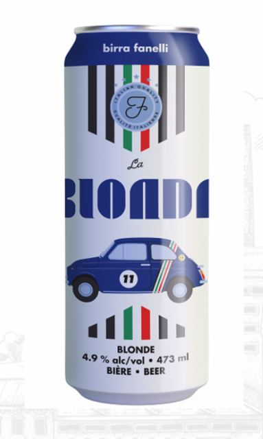 La Bionda 4.9%, Birra Fanelli, Canada