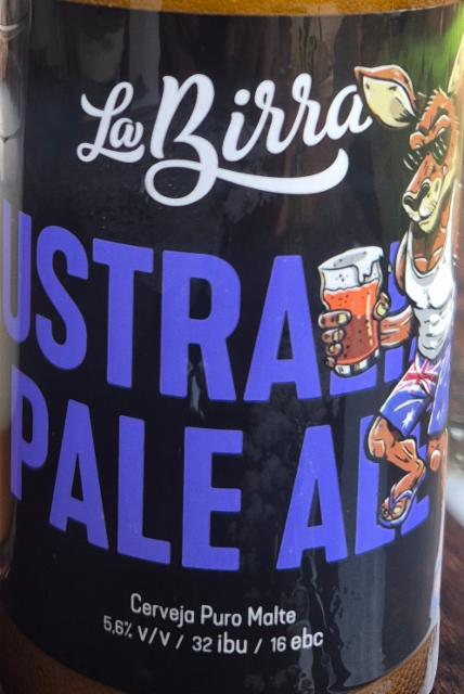 La Birra Australian Pale Ale 5.6%, La Birra, Brazil