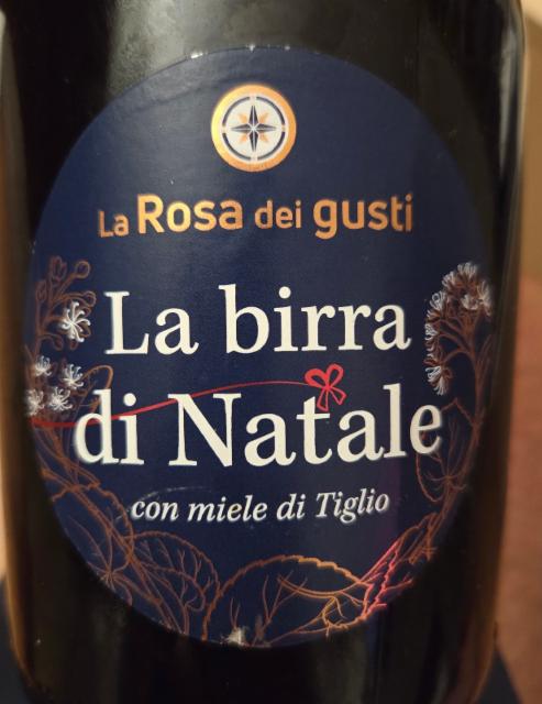 la birra di natale 6.2%, La Rosa dei Gusti, Italy
