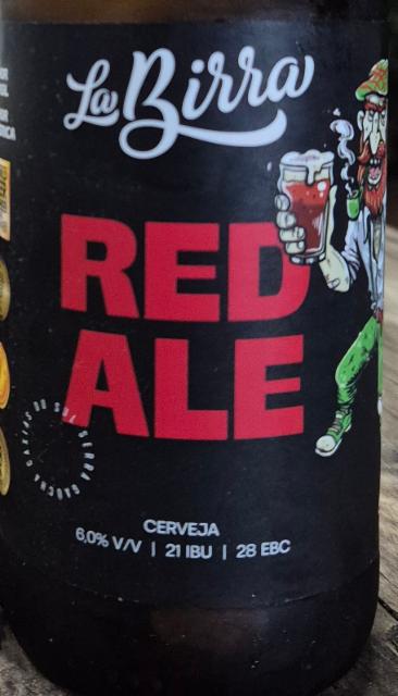 La Birra Red Ale 6.0%, La Birra, Brazil
