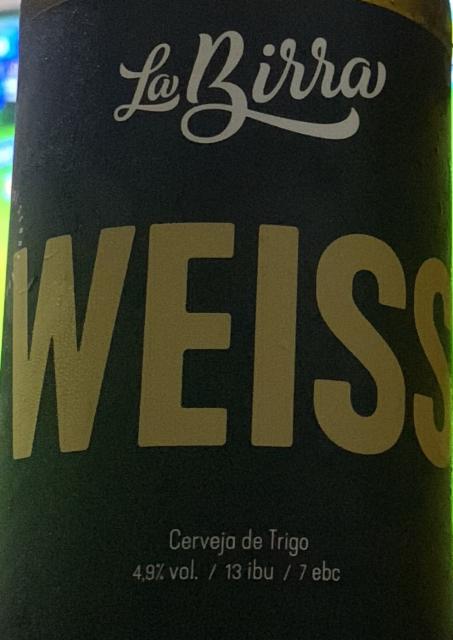 Lá Birra Weiss 4.9%, La Birra, Brazil