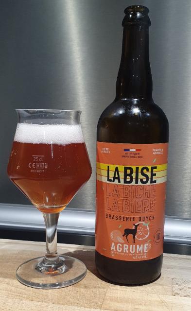 La Bise Agrume 4.7%, Brasserie Duyck, France