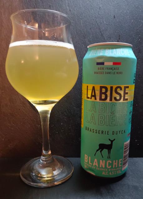La Bise Blanche 4.5%, Brasserie Duyck, France
