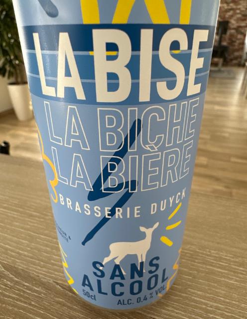 La bise sans Alcool, Brasserie Duyck