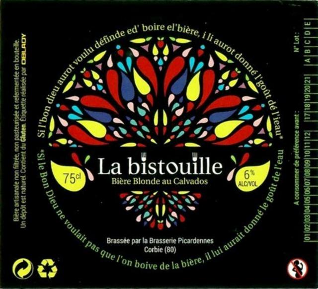 La Bistouille 6.0%, Brasserie Artisanale Picardennes, France