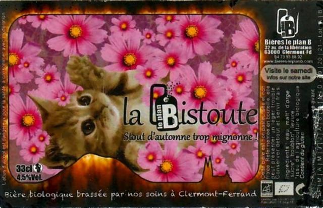 La Bistoute 5.0%, Bières Le Plan B [Closed], France