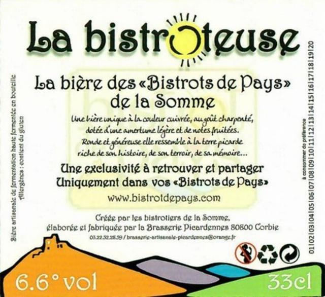 La Bistroteuse, Brasserie Artisanale Picardennes