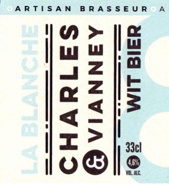 La Blanche 4.6%, Brasserie Charles & Vianney [Closed], France