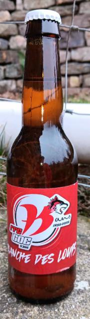 la blanche des loups 5.2%, Brasserie Grain d'Orge, Belgium