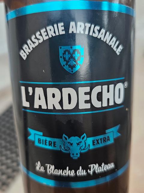 La blanche du plateau 5.0%, L'ardecho, France