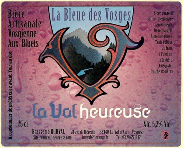 La Bleue Des Vosges, Brasserie Burval - La Val Heureuse