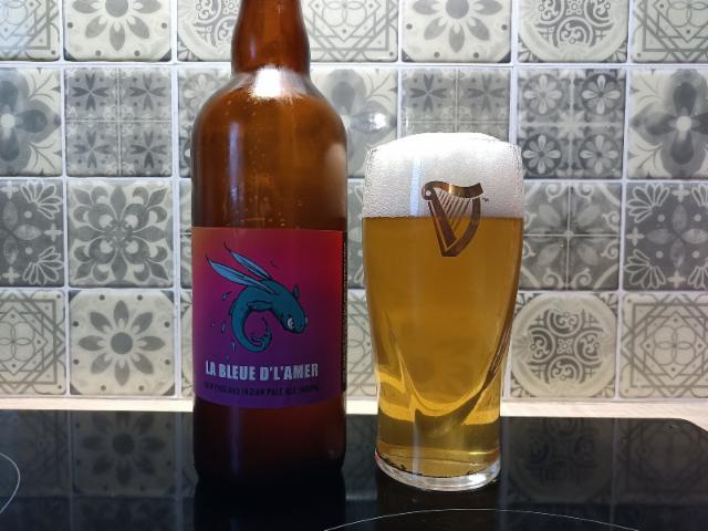 La Bleue D'l'amer 6.2%, BGO - Brasserie Des Genêts D'Or, France