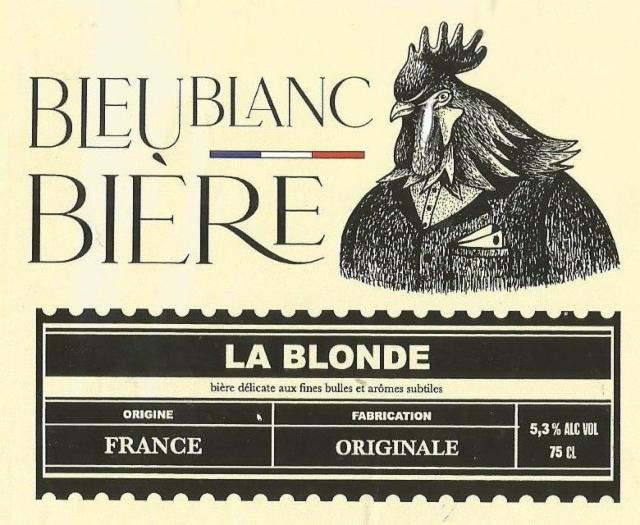La Blonde, Bleu Blanc Bière