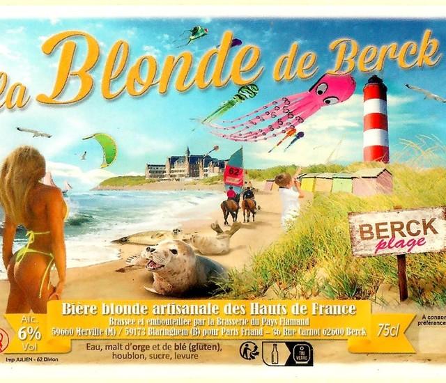 La Blonde De Berck 6.0%, Brasserie Du Pays Flamand, France