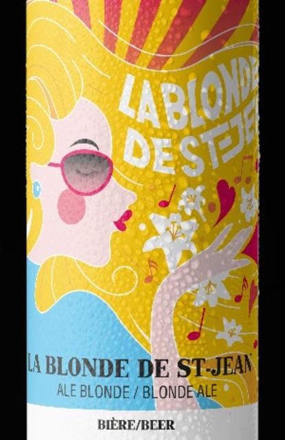 La Blonde de St-Jean 5.0%, Lagabière Brasserie Artisanale, Canada
