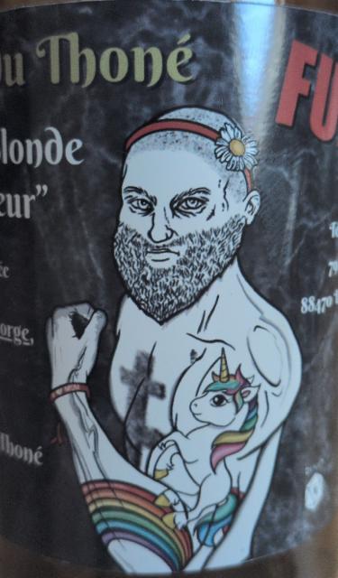 La blonde du brasseur 6.0%, Brasserie Du Thoné (Furius), France