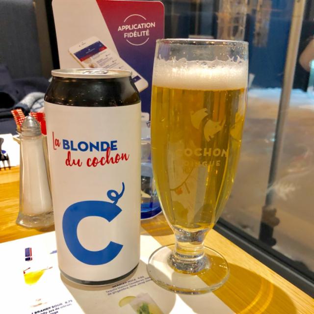 La Blonde du Cochon 4.8%, Corsaire - Microbrasserie Pirate, Canada