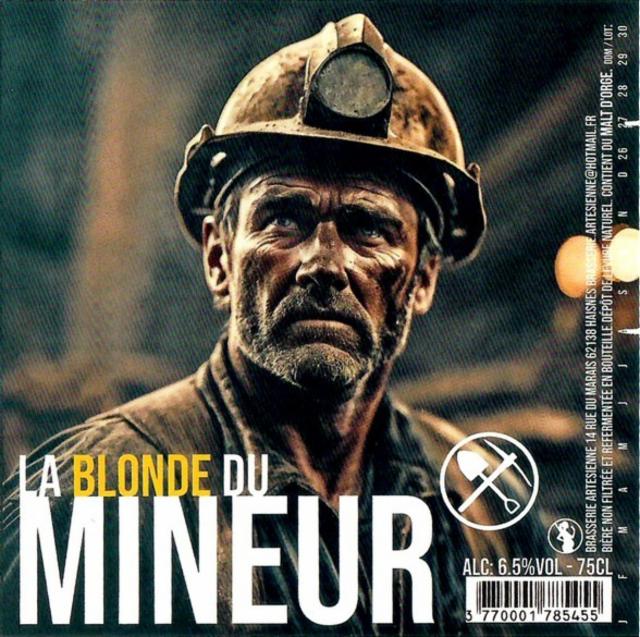 La Blonde Du Mineur 6.5%, Brasserie Artésienne, France