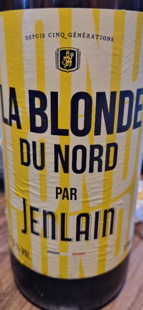 la blonde du nord 7.5%, Brasserie Duyck, France