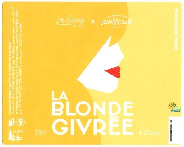 La Blonde Givrée 6.5%, Brasserie Les Enfants De Jean Bart [Closed], France
