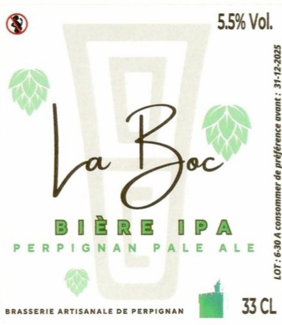 La Boc IPA 5.5%, La Boc, France