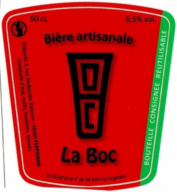 La Boc Rouge 6.5%, La Boc, France