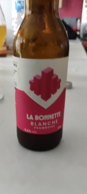 La Bonnette Blanche Framboise 5.5%, Brasserie Des 7 Bonnettes, France
