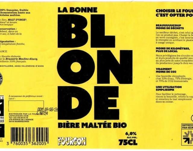 La Bonne Blonde 6.0%, Moulins D'Ascq, France
