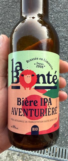 La Bonté IPA Aventurière, Brasserie De Bel Air - La Bergère