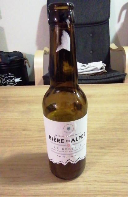 Bière des Alpes La Boréale 5.4%, Brasserie Du Baigneur, France
