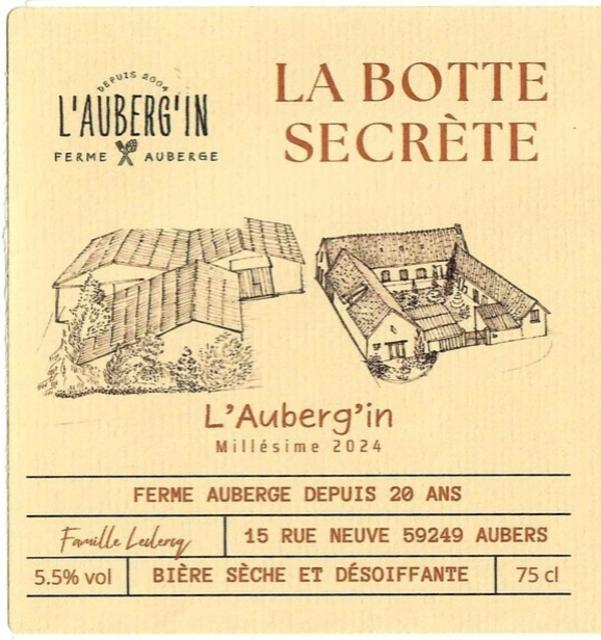 La Botte Secrète 5.5%, Brasserie Des 3 Clochers [Closed], France