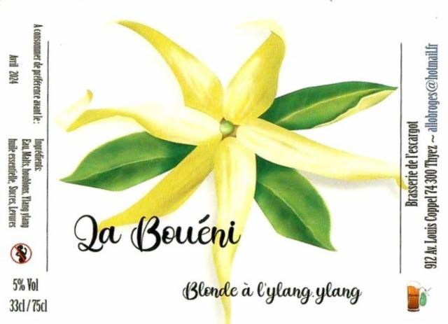 La Bouéni 5.0%, Brasserie De L'Escargot - Bière Des Allobroges, France