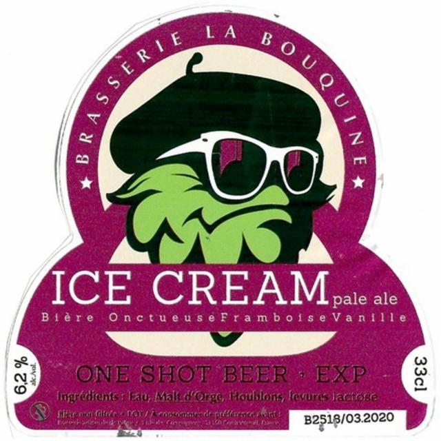 La Bouquine Ice Cream Pale Ale 6.2%, Brasserie La Bouquine, France