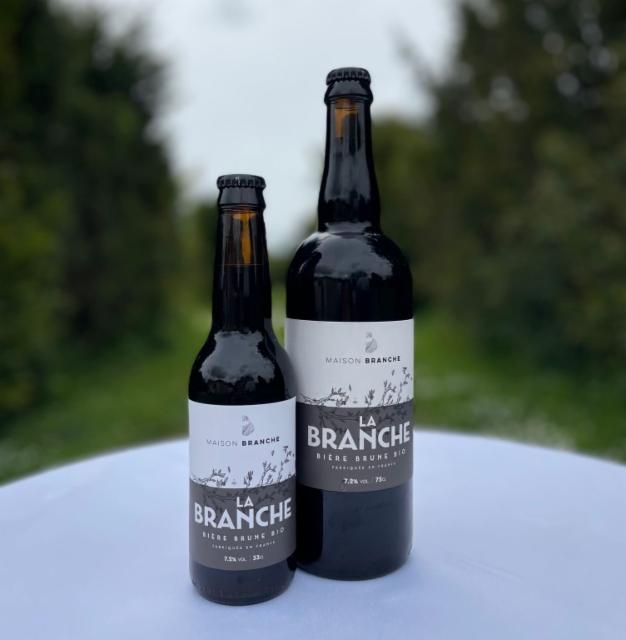 La Branche Brune Bio 7.2%, Brasserie Maison Branche, France