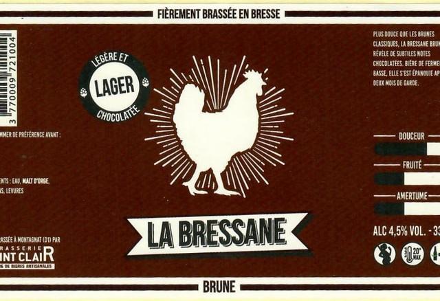 La Bressane Brune, Brasserie Saint-Clair