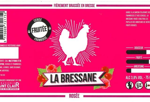 La Bressane Rosée, Brasserie Saint-Clair
