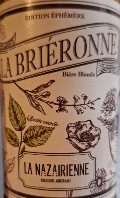 la brieronne 5.0%, Brasserie La Nazairienne, France
