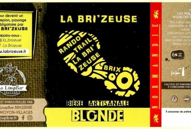 La Bri'zeuse 6.0%, La LoupBar Brasserie (Loup Bar), France